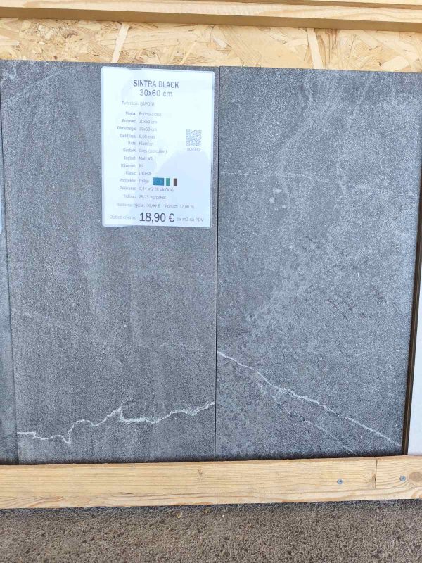 768 Sintra Black 30x60
