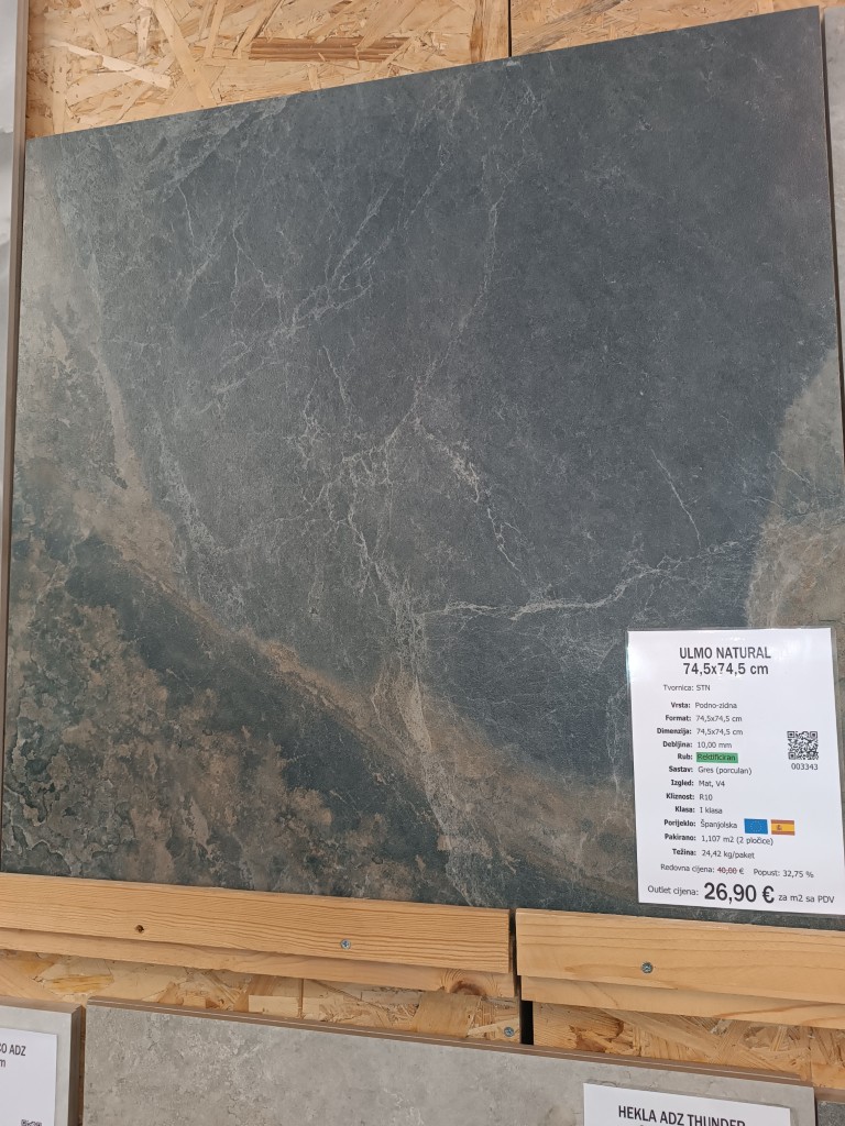 918 Ulmo Natural 74,5×74,5
