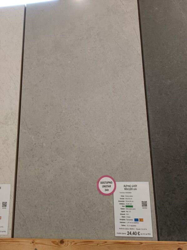 1003 Alpine Grey 60x120