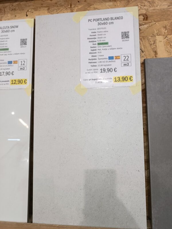 066 Portland Blanco 30x60
