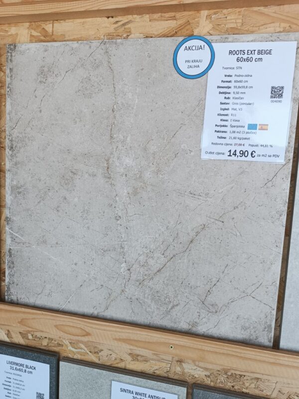 314 Roots Ext Beige 60x60