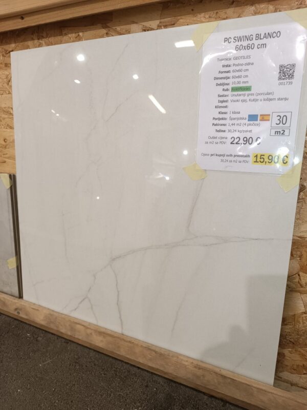 047 Swing Blanco 60x60