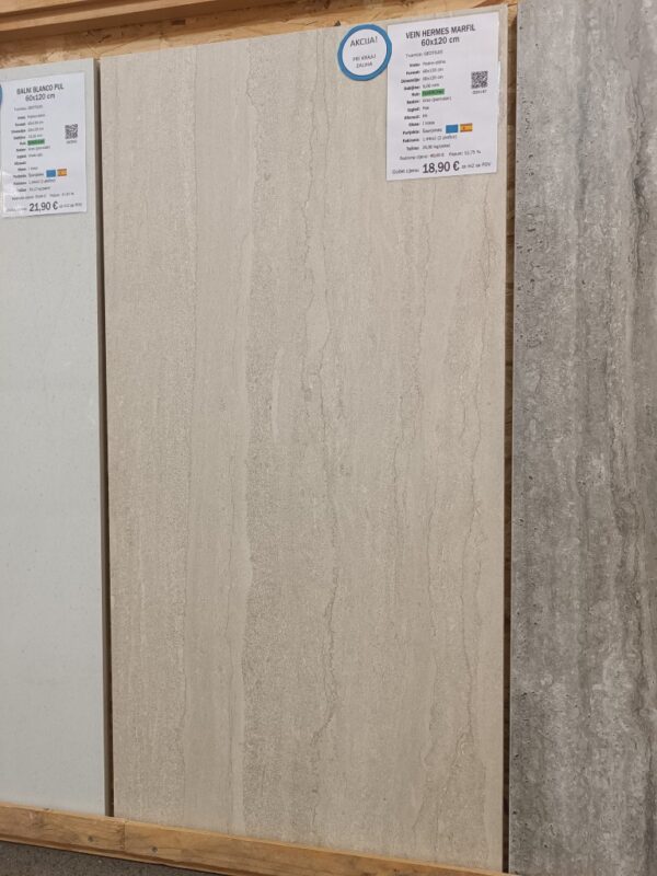326 Vein Hermes Marfil 60x120