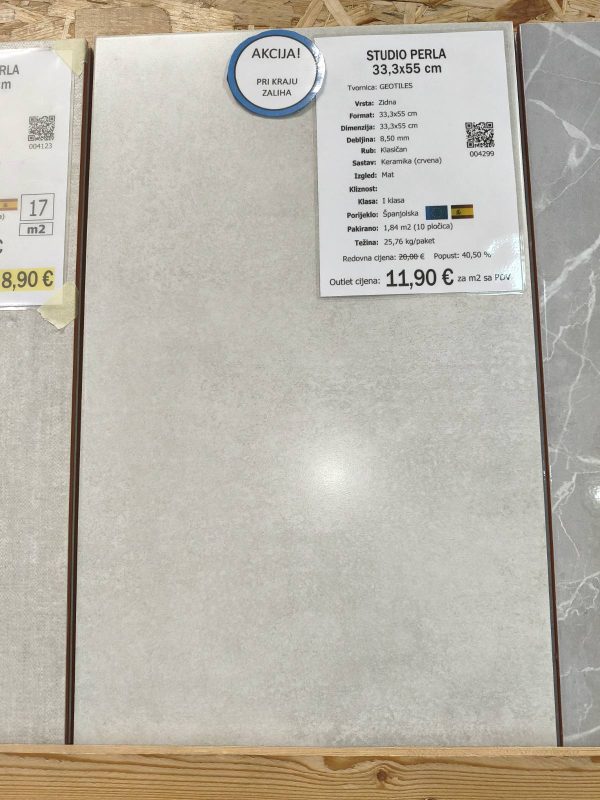 341 Studio Perla 33,3x55